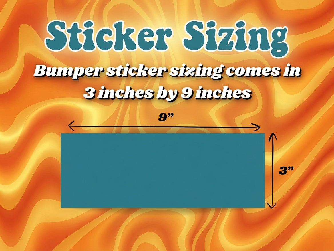 Magnetic Bumper Sticker