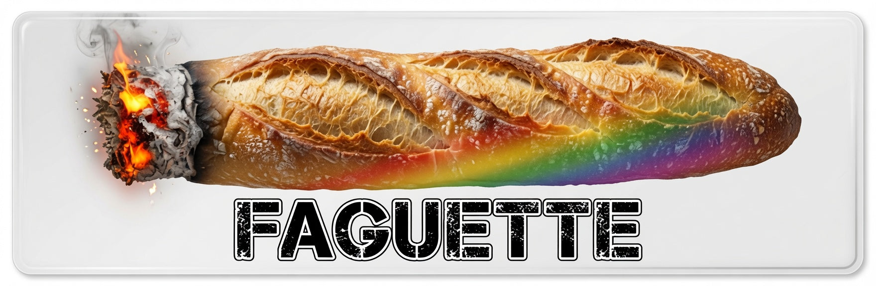 MAGNETIC BUMPER STICKER